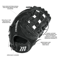 First Base Marucci GEAUX MESH - Frist Base Mitt 12.5"