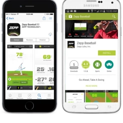 LOUISVILLE SLUGGER ZEPP | Power Sensor Zepp Baseball Swing Analyzer Kit