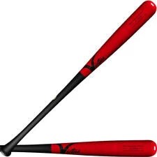 VICTUS - JC24 MATTE BLACK/RED MAPLE PRO RESERVE ADULT Wooden Bats