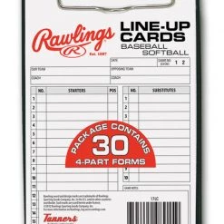Rawlings System-17 Line Up Card Case W/30 Cards 17LCR Coaches Corner
