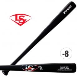 Louisville Slugger YOUTH Wooden Bats 2018 YOUTH PRIME MAPLE Y271 MATTE BLACK WOOD BAT